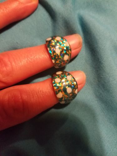 2 pack childrens resin rings