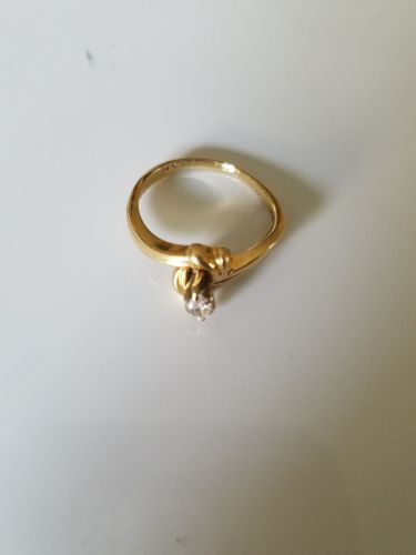 Engagement/Wedding Marquise Diamante Cut 14k Ring