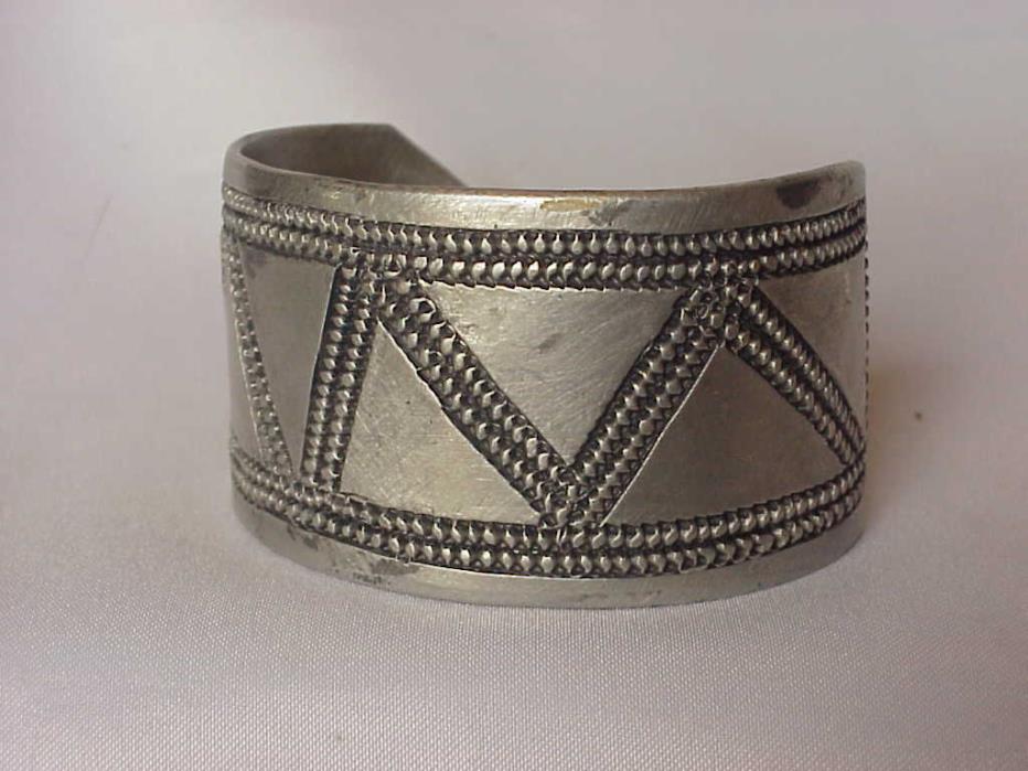 Kenya Handmade Silver in color Bracelet