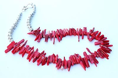 Native American Red Coral Necklace