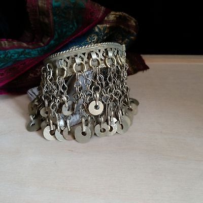 Vintage Kuchi Tribal Bracelet Ethnic Afghan Jewelry 7
