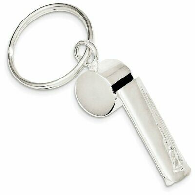 Goldia Sterling Silver Whistle Key Ring