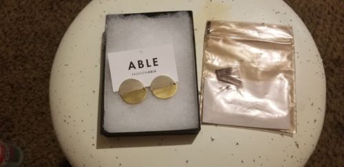 ABLE  Fashionable Earrings  Handmade