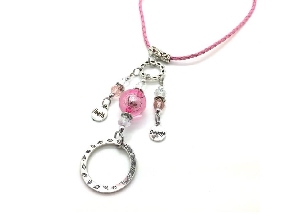 Eyeglass Necklace, Eyeglass Loop, Eyeglass Holder, Glasses Chain, Eyewear, Pink