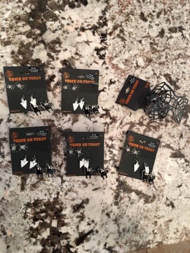 Halloween Earrings And Bracelet Lot Of 16! Brand New!