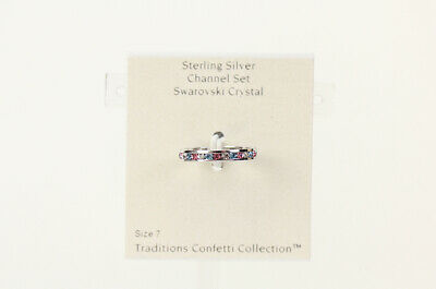 Traditions  Sterling Silver With Swarovski Crystals