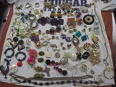 COSTUME JEWELRY 5 LBS avdp ALL GOOD READY2WEAR/SELL SOME SIGNED MONET