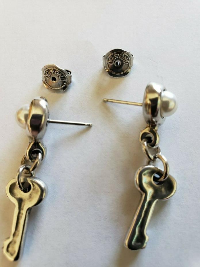 UNO de 50 Earrings - Keys PEN0523BPLMTL0U