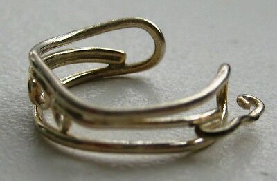 Toe Ring, Sterling Silver Fully Adjustable, Unique Handmade Beach Ware GiftBoxed