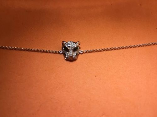 NEW!14K Rose Gold &  Diamond Panther Bracelet/ EFFY/MSRP $1,100