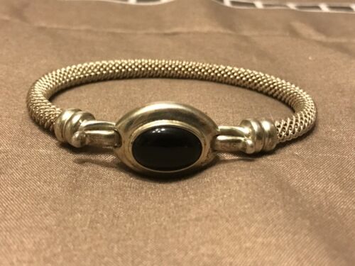 925 Sterling Silver 7” ESPO/SIG Joseph Esposito Bangle Bracelet ~23.2 Grams