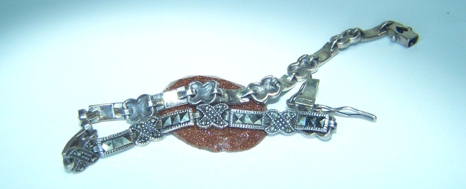 Marcasite and sterling 925 Bracelets
