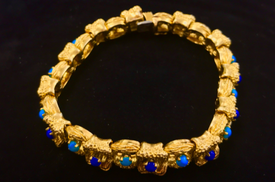 VINTAGE 18K  Gold Bracelet Tiffany & Co