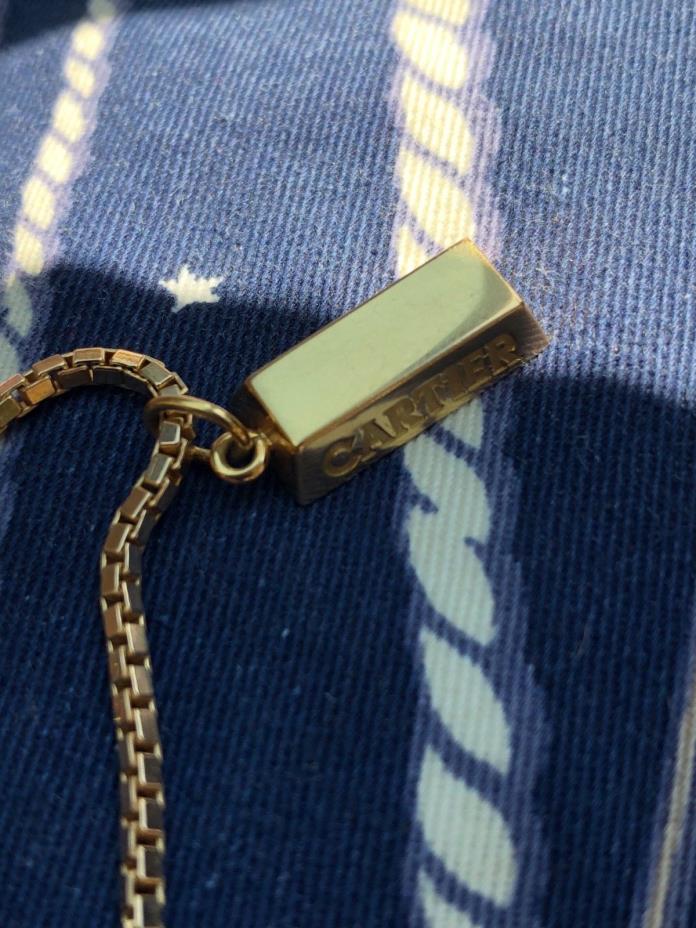 Cartier 1/4 Oz. 18k Pendant Charm Gold