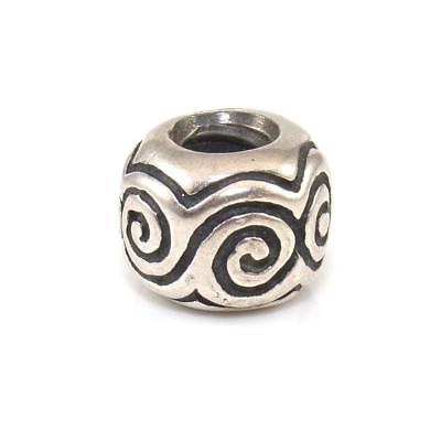 Pandora ALE Sterling Silver Swirl Waves Bead Charm