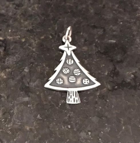 James Avery Retired Christmas Tree Sterling Silver