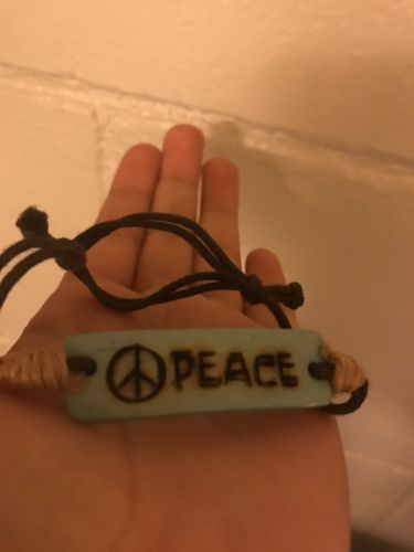 Peace Bracelet Souvenir Seattle EMP Music Museum