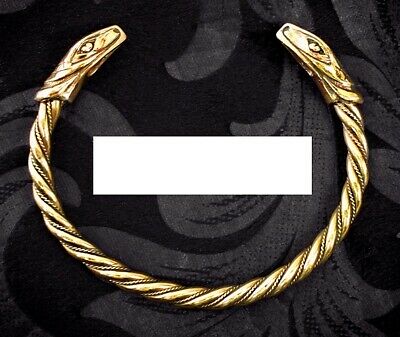Viking Snake Bracelet/Torc/Torque --- Norse/Medieval/Jewelry/Skyrim/Se