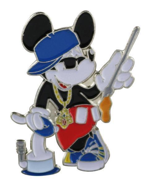 Dabbin Mickey Sticky Icky Hat Pin - 1