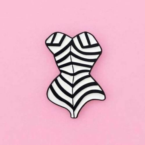 Vintage Barbie Swimsuit Pin