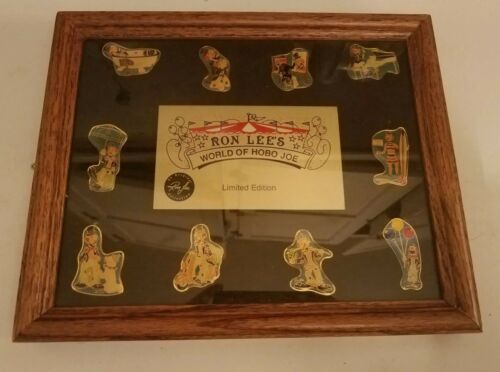 RON LEE'S WORLD OF HOBO JOE LIMITED EDITION COLLECTOR PIN SET ONLY 1000 MADE