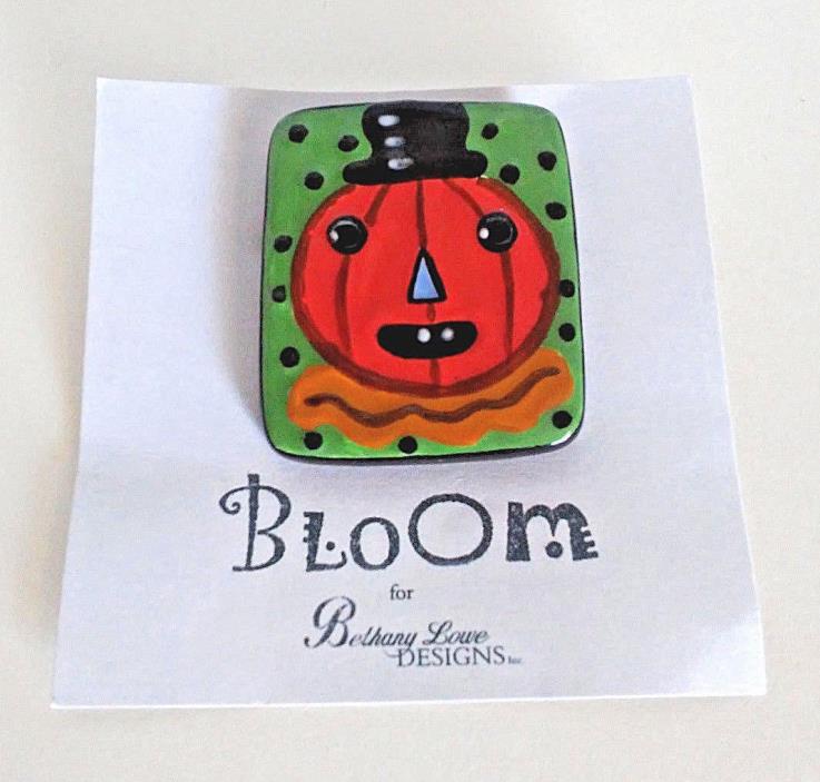 Bethany Lowe Halloween Pin Brooch Pumpkin Bloom By Bethany Lowe