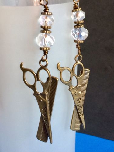 Stylist Charm Earrings With Shiny Austria Crystals