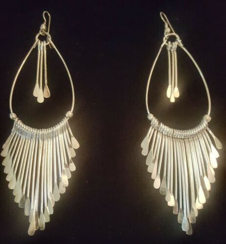 Large chandelier earrings from  India A-2