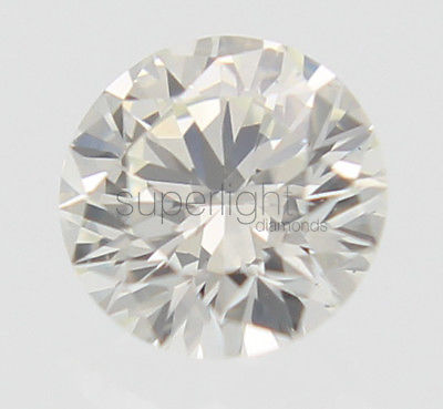 0.11 Carat D Color VS1 Round Brilliant Enhanced Natural Loose Diamond 3mm