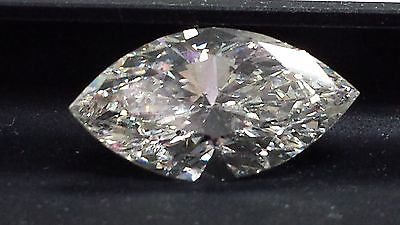 EGL Certificate 5.02ct Marquise Shape Excellent Cut Diamond H Color SI1 Clarity