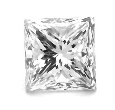 4.01ct Princess Excellent Cut Diamond H Color VS1 Clarity Engagement Ring Gift