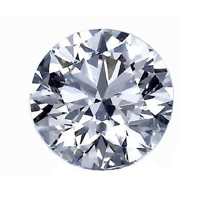 Certificate 1.24ct Brilliant Round EX Cut, H Color, SI2 Clarity Loose Diamond