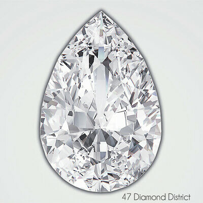2.13ct. F-SI1 V.Good Polish Pear Shape GIA Certified Diamond 11.15x7.46x4.53mm