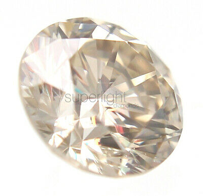 0.17 Carat Fancy Brown VS2 Round Brilliant Natural Loose Diamond For Ring 3.69mm