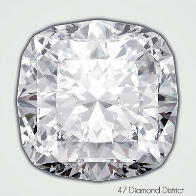 2.01ct. J-SI1 Ex Polish Square Cushion GIA Certified Diamond 6.96x6.84x4.55mm