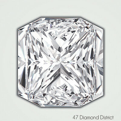 1.70ct. I-VS1 Ex Polish Square Radiant GIA Certified Diamond 6.52x6.50x4.53mm
