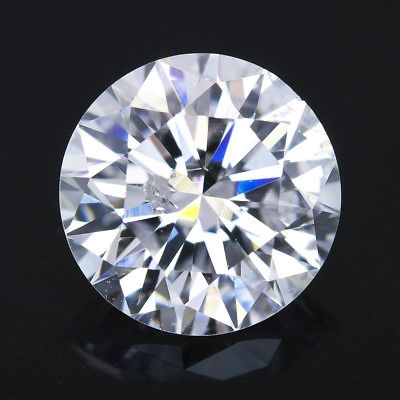 .87 carat GIA Certified Loose Diamond Colorless E I1 Round Brilliant Cut 7/8 ct