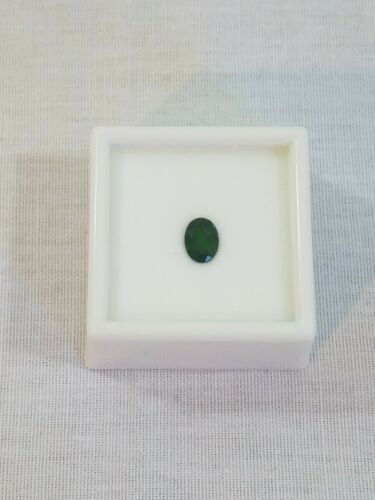 .85CT Green Chrome Diopside Oval Gem 8x6mm