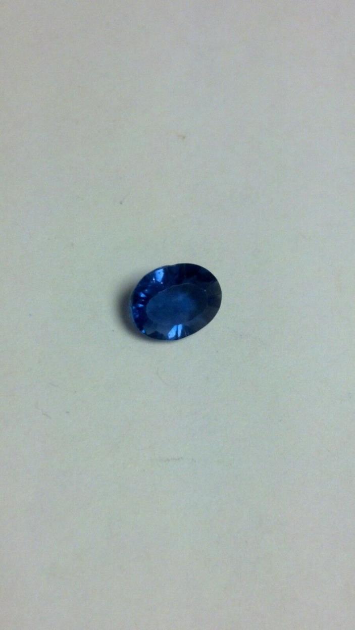 2.0 Ct All Natural Fabulous Fluorite Blue Oval Gemstone