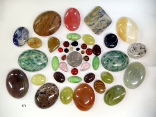 1000+ CARAT TOTAL WEIGHT OF CABOCHON GEMSTONES (EB8-876)