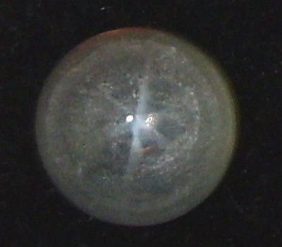 10.58ct BRAZIL 6 RAY STAR QUARTZ ROUND CABOCHON CUT