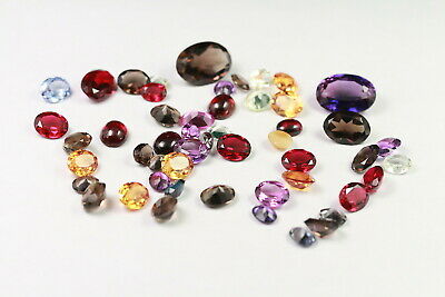 145 Carats Mixed Lab Created Precious Faceted Gemstones For Jewelry Setting