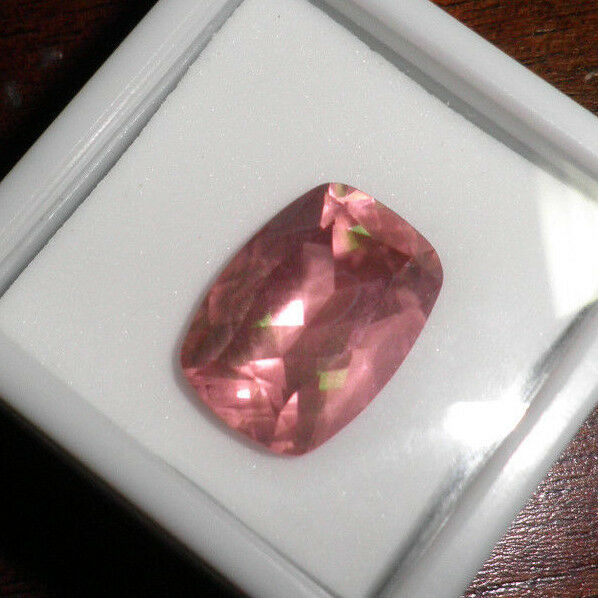 Large Fancy cut Zandrite color change Green to Pink 12ct Loose Cushion cut Z8860