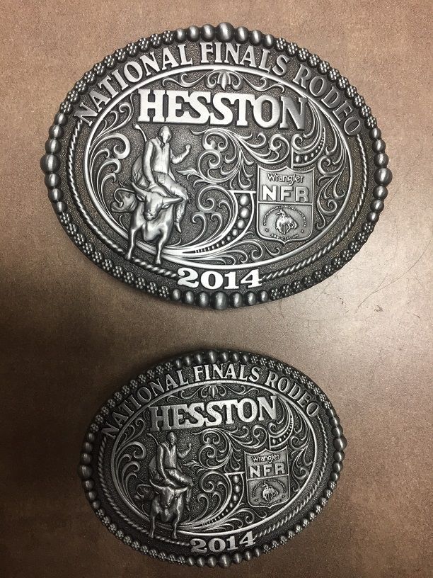 2014 Hesston NFR Adult & Woman's/Childs Belt Buckle You get 2 Buckles