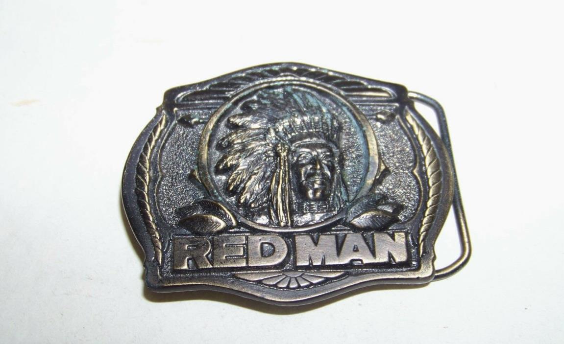 1988 Redman Chewing Tobacco Belt Buckle