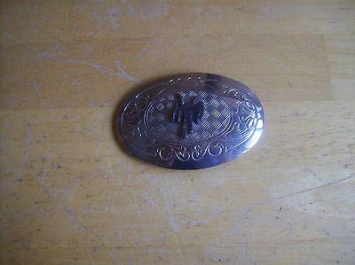 Belt Buckle With A Saddle On It Western