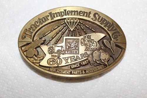 Tisco Series VIII 1937-1997 Limited Edition No 2580 Belt Buckle Spec Cast
