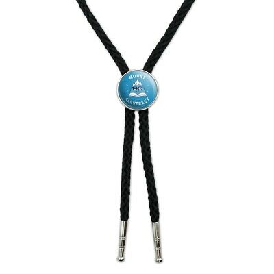 Mount Cleverest Everest Reading Book Funny Humor Western Southwest Bolo Tie