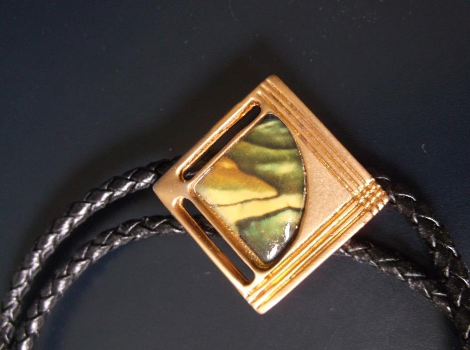 Western Bolo Tie Colorful Slide