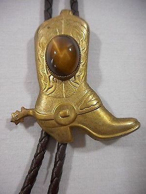 Bolo Tie Cowboy Boot